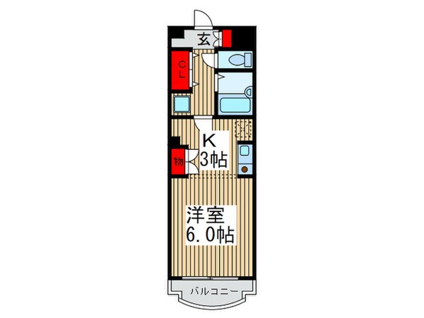 ルシエ－ル西川口の物件間取画像